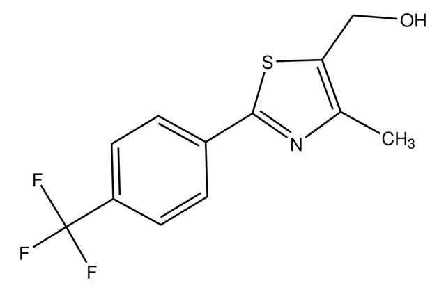 {4-Methyl-2-[4-(trifluoromethyl)phenyl]-1,3-thiazol-5-yl}methanol