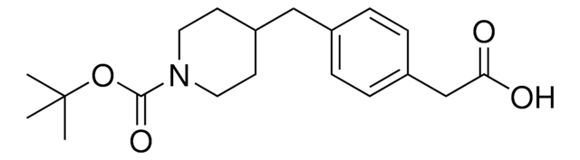 2-(4-((1-(tert-Butoxycarbonyl)piperidin-4-yl)methyl)phenyl)acetic acid AldrichCPR