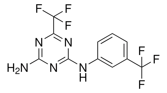 6-TRIFLUOROMETHYL-N-(3-TRIFLUOROMETHYL-PHENYL)-(1,3,5)TRIAZINE-2,4-DIAMINE AldrichCPR