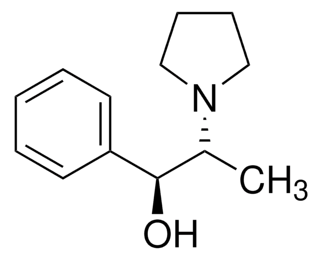 (1S,2R)-1-Phenyl-2-(1-pyrrolidinyl)-1-propanol 98%