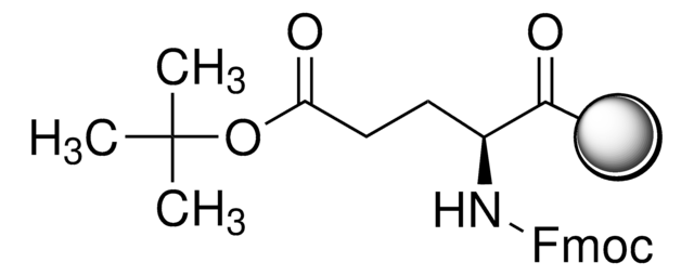 Fmoc-Glu(OtBu)-王氏树脂 extent of labeling: 0.4-1.0&#160;mmol/g loading