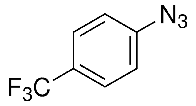 1-Azido-4-(trifluoromethyl)benzene solution ~0.5&#160;M in tert-butyl methyl ether, &#8805;95.0% (HPLC)