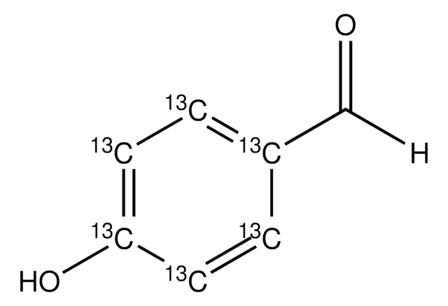 4-Hydroxybenzaldehyde-(phenyl-13C6) 99 atom % 13C, 99% (CP)