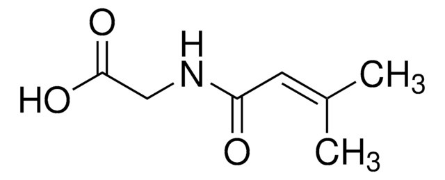 N -（3-甲基巴豆酰）甘氨酸 analytical standard