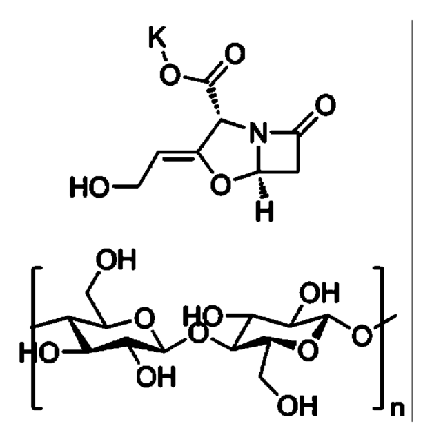 Potassium clavulanate cellulose (1:1) &#8805;97% (NMR)