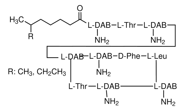 Polymyxin B solution 20&#160;mg/mL in H2O