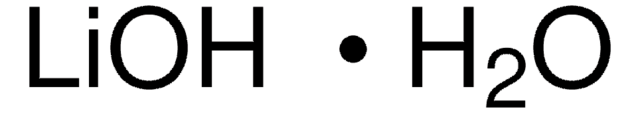 Lithium hydroxide monohydrate 99.995% trace metals basis