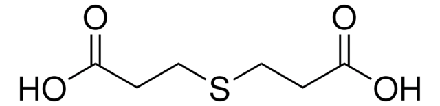 3,3&#8242;-Thiodipropionic acid, polymer-bound Thiodipropionic acid on DOWEX SBR resin., 20-50&#160;mesh, extent of labeling: ~2.5&#160;mmol/g S loading