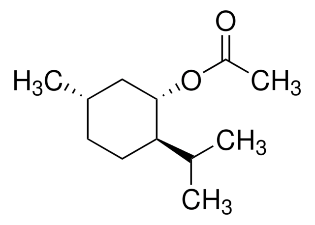 (1S)-(+)-乙酸薄荷酯 analytical standard