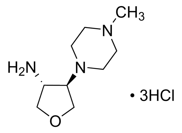 trans-4-(4-Methyl-1-piperazinyl)tetrahydro-3-furanamine trihydrochloride AldrichCPR