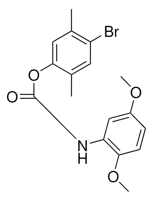 4-BROMO-2,5-DIMETHYLPHENYL N-(2,5-DIMETHOXYPHENYL)CARBAMATE AldrichCPR