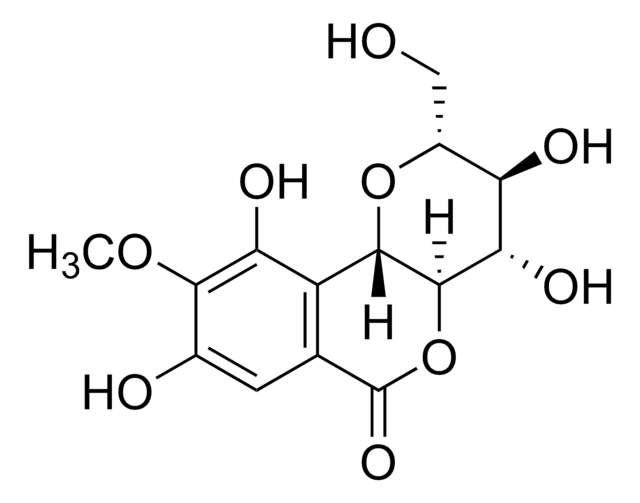 岩白菜素 &#8805;95% (LC/MS-ELSD)