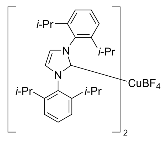 双(1,3-双(2,6-二异丙基苯基)咪唑-2-亚基)铜(I)四氟硼酸盐