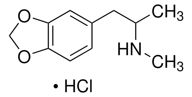 (+\-)-N-Methyl-3,4-methylenedioxyamphetamine (MDMA) hydrochloride