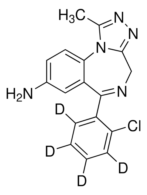 8-Aminoclonazolam-D4 solution 100&#160;&#956;g/mL in methanol, certified reference material, ampule of 1&#160;mL, Cerilliant&#174;