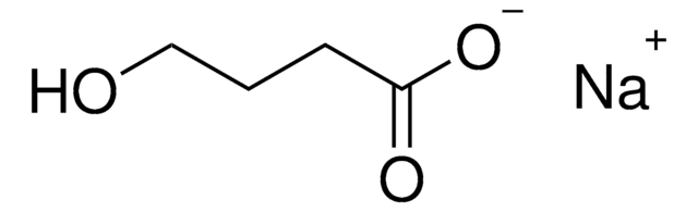 &#947;-羟丁酸钠盐标准液 钠盐 溶液 1.0&#160;mg/mL in methanol (as salt), ampule of 1&#160;mL, certified reference material, Cerilliant&#174;