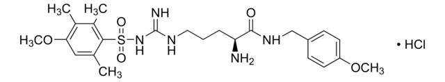 N&#969;-(4-甲氧基-2,3,6-三甲基苯磺酰基)-L-精氨酸-4-甲氧基苄胺 盐酸盐 purum, &#8805;98.0% (HPLC)