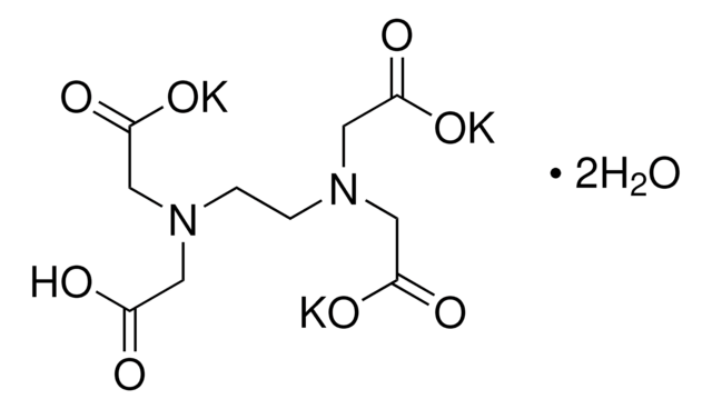 Ethylenediaminetetraacetic acid tripotassium salt dihydrate puriss. p.a., &#8805;99.0% (KT)