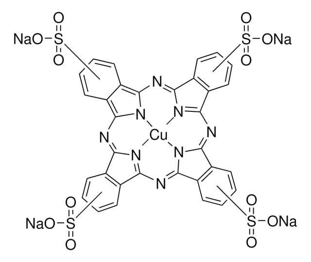 酞菁铜四磺酸 四钠盐 Dye content ~50&#160;%