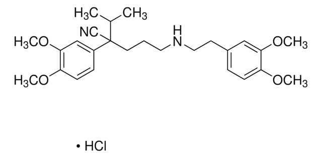 (±)-去甲基维拉帕米 盐酸盐 Pharmaceutical Secondary Standard; Certified Reference Material