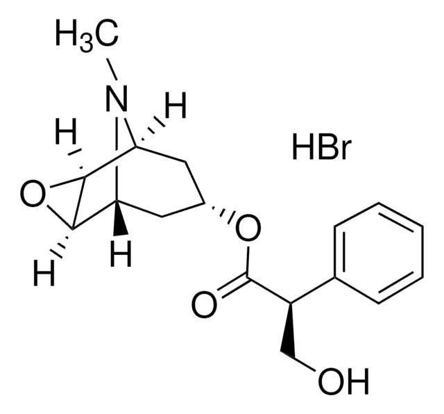 东莨菪碱氢溴酸盐 Pharmaceutical Secondary Standard; Certified Reference Material