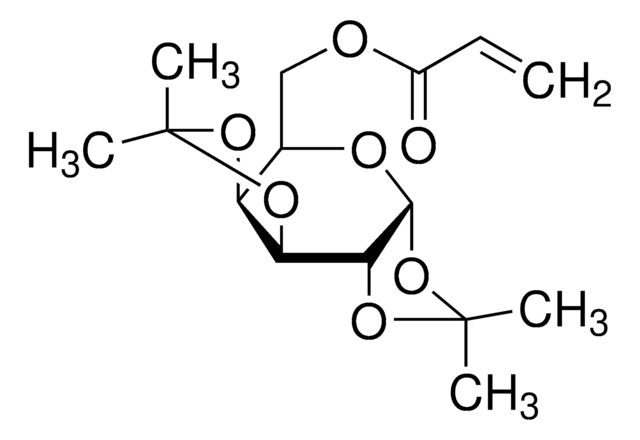 6-O-Acryloyl-1,2:3,4-bis-O-(1-methylethylidene)-&#945;-D-galactopyranose contains MEHQ as inhibitor