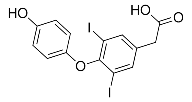 [4-(4-hydroxyphenoxy)-3,5-diiodophenyl]acetic acid AldrichCPR