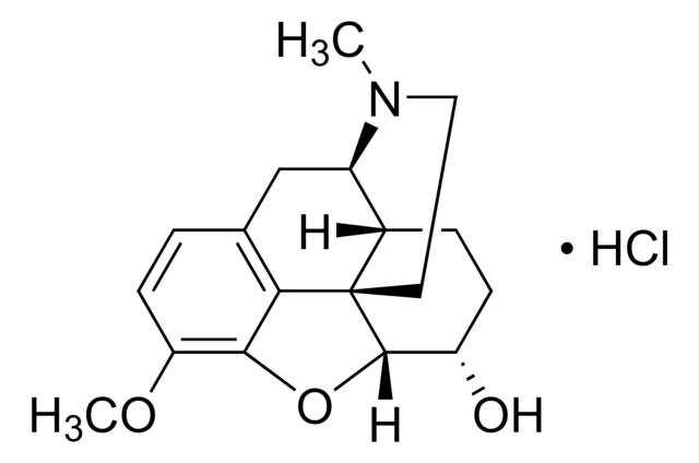 二氢可待因盐酸盐标准液 盐酸盐 溶液 1.0&#160;mg/mL in methanol (as free base), ampule of 1&#160;mL, certified reference material, Cerilliant&#174;