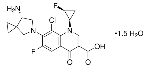 Sitafloxacin sesquihydrate &#8805;98% (HPLC)