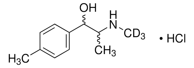 (±)-4-Methylephedrine-D3 hydrochloride solution 100&#160;&#956;g/mL in methanol (as free base), ampule of 1&#160;mL, certified reference material, Cerilliant&#174;