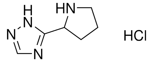 3-(Pyrrolidin-2-yl)-3H-1,2,4-triazole hydrochloride AldrichCPR