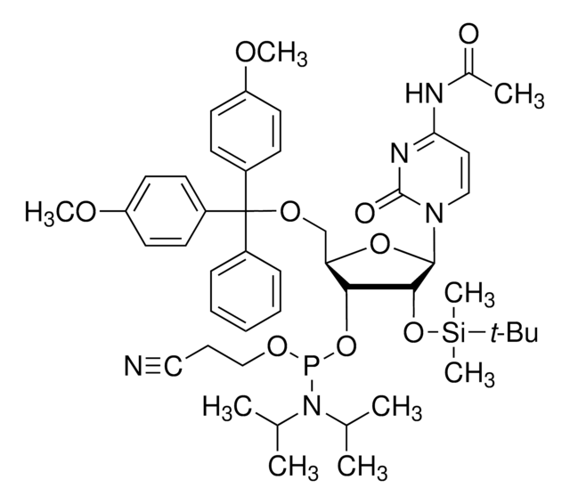 DMT-2&#8242;O-TBDMS-rC(ac) Phosphoramidite configured for MerMade