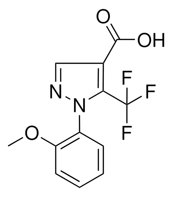 1-(2-METHOXYPHENYL)-5-(TRIFLUOROMETHYL)-1H-PYRAZOLE-4-CARBOXYLIC ACID AldrichCPR