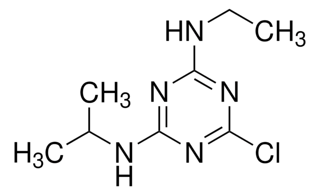 Atrazine certified reference material, TraceCERT&#174;, Manufactured by: Sigma-Aldrich Production GmbH, Switzerland