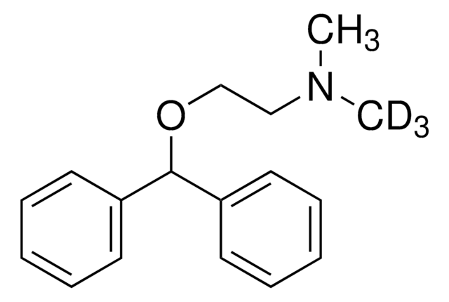 苯海拉明-D3标准液 CRM 溶液 100&#160;&#956;g/mL in methanol, ampule of 1&#160;mL, certified reference material, Cerilliant&#174;