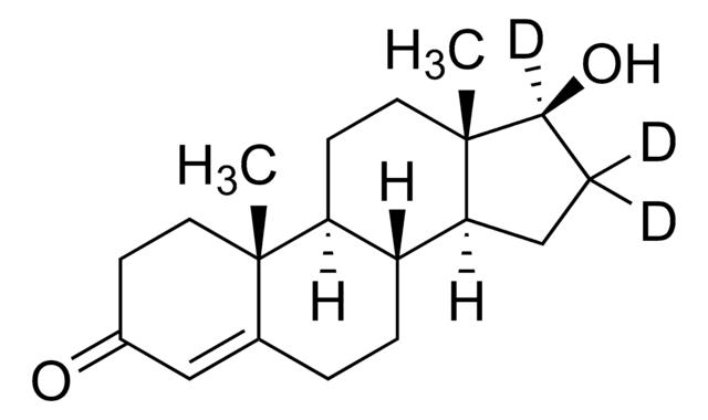 睾酮-d3 98 atom % D, analytical standard, for drug analysis