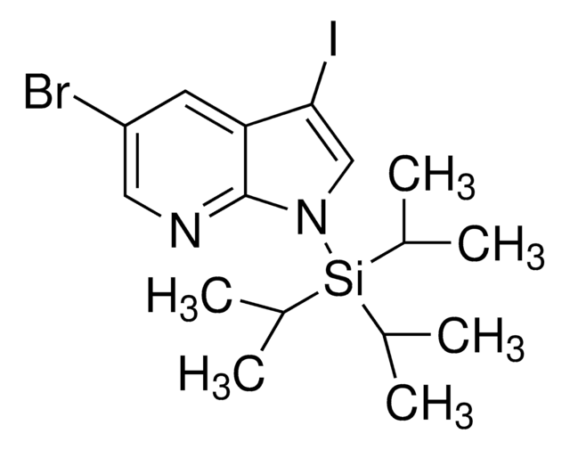 5-Bromo-3-iodo-1-triisopropylsilanyl-1H-pyrrolo[2,3-b]pyridine AldrichCPR