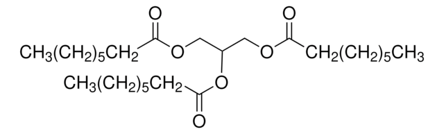 三辛酸甘油酯 &#8805;95% (GC)