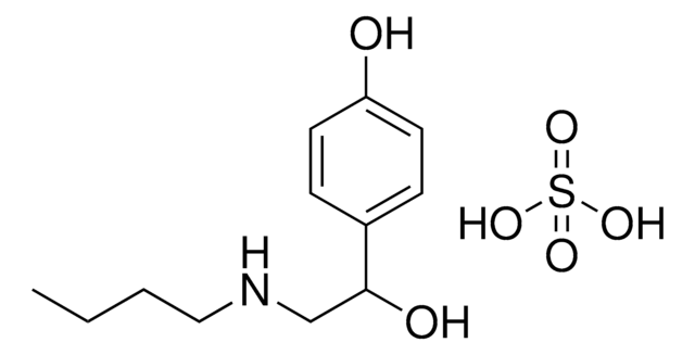 4-(2-BUTYLAMINO-1-HYDROXY-ETHYL)-PHENOL, SULFATE AldrichCPR