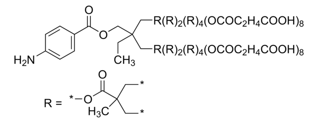 Polyester bis-MPA dendron, 16 carboxyl, 1 amine generation 4