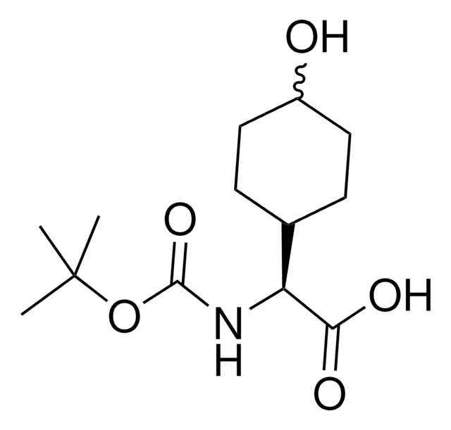 (2S)-[(TERT-BUTOXYCARBONYL)AMINO](4-HYDROXYCYCLOHEXYL)ETHANOIC ACID AldrichCPR