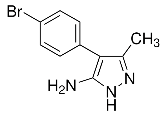 5-氨基-4-(4-溴苯基)-3-甲基吡唑 96%