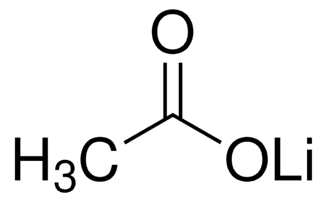 Lithium acetate anhydrous, 99.9% trace metals basis