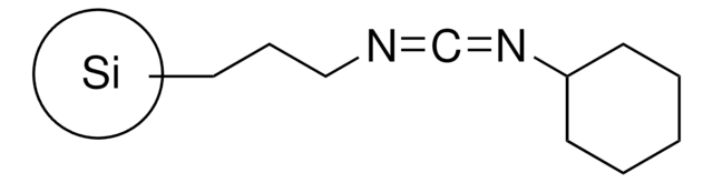 3-(1-环己基碳二酰亚胺)丙基官能化硅胶 200-400&#160;mesh, extent of labeling: 0.9&#160;mmol/g loading