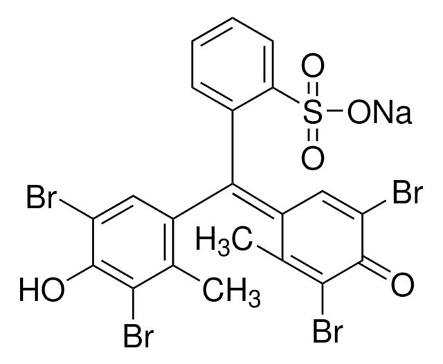 Bromocresol Green sodium salt ACS reagent, 90% (HPLC), Dye content 90&#160;%