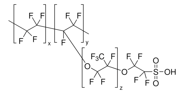 Nafion&#8482; SAC-13 pore diameter &gt;10&#160;nm, pore volume &gt;0.6&#160;mL/g