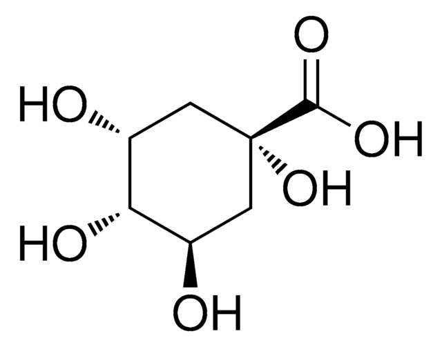 (-)-奎尼酸 analytical standard