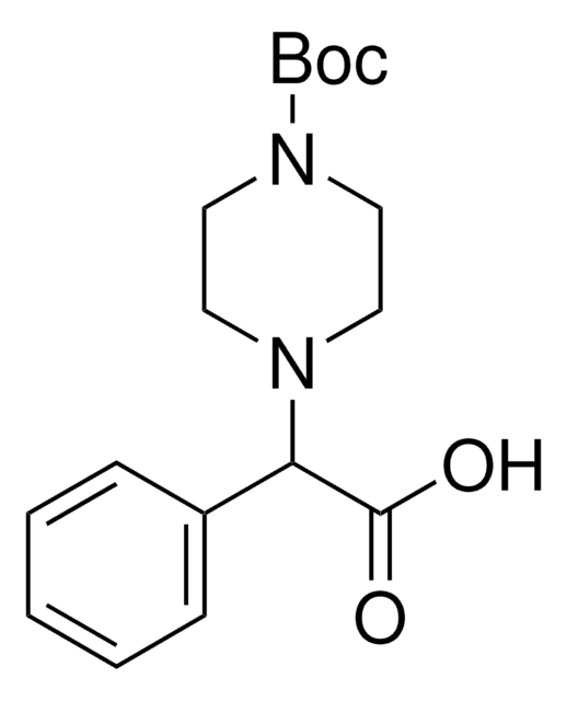 2-(4-叔丁氧基甲酰基哌嗪基)-2-苯乙酸 97%