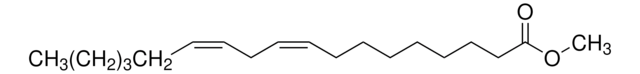 cis-9,cis-12-Octadecadienoic acid methyl ester certified reference material, 10&#160;mg/mL in heptane