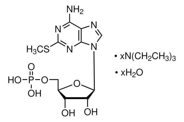 2-甲基硫腺苷 5&#8242;-单磷酸 三乙铵盐 水合物 solid, &#8805;98% (HPLC)